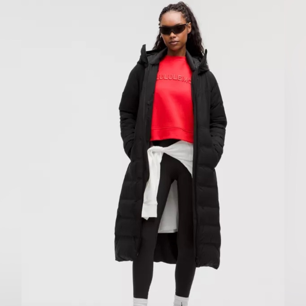 Women's Lululemon SleetStreet long jacket size 10
